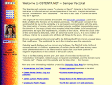 Tablet Screenshot of ostenta.net